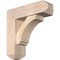 Ekena Millwork Imperial Craftsman Smooth Bracket w/ Offset Brace, Douglas Fir, 7 1/2"W x 24"D x 24"H BKT0806X24X24IMP04SDF - alternate 1